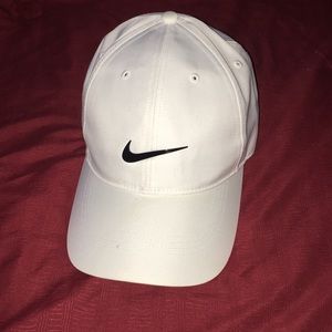 White Nike hat